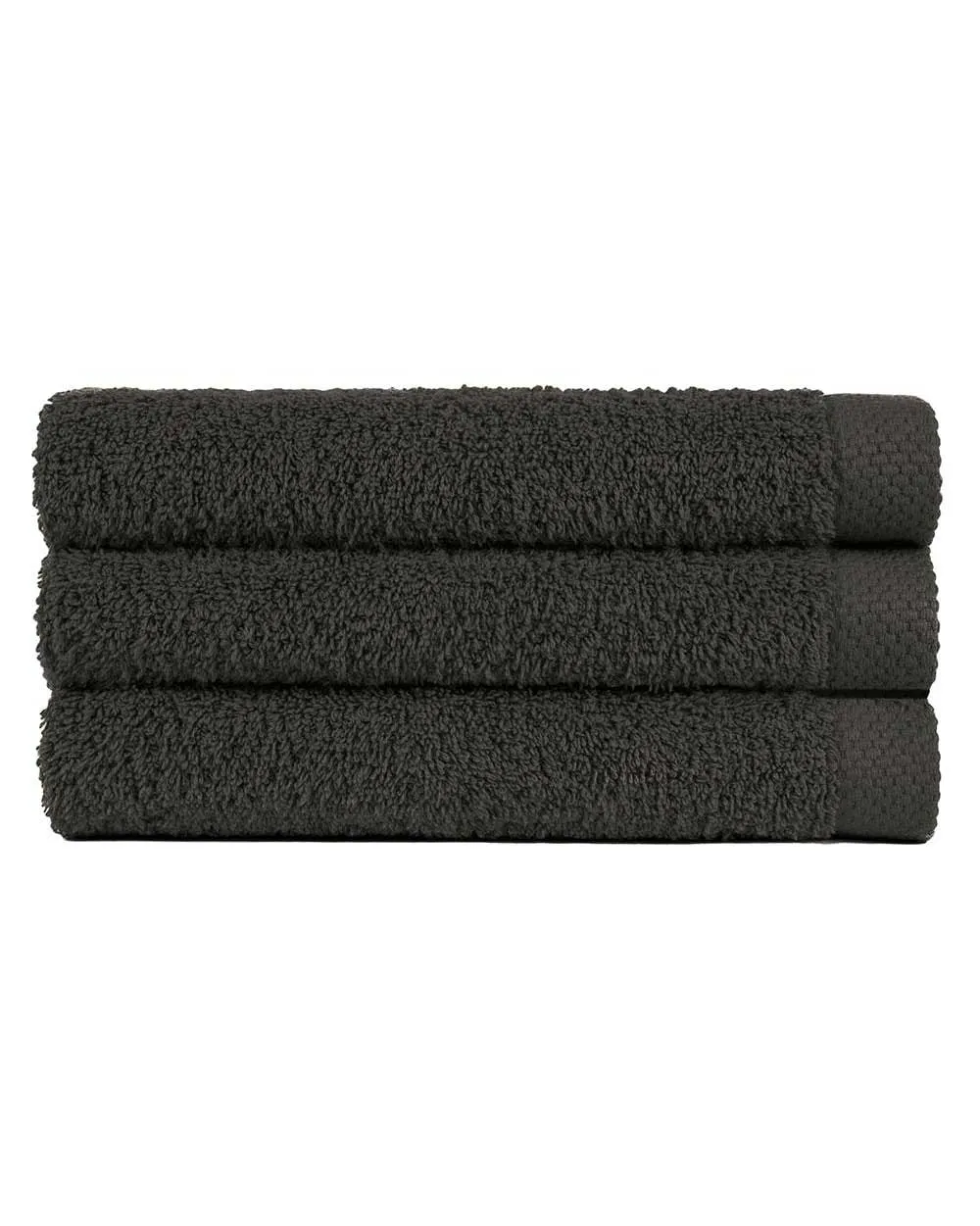 100% Cotton Towels - Charcoal