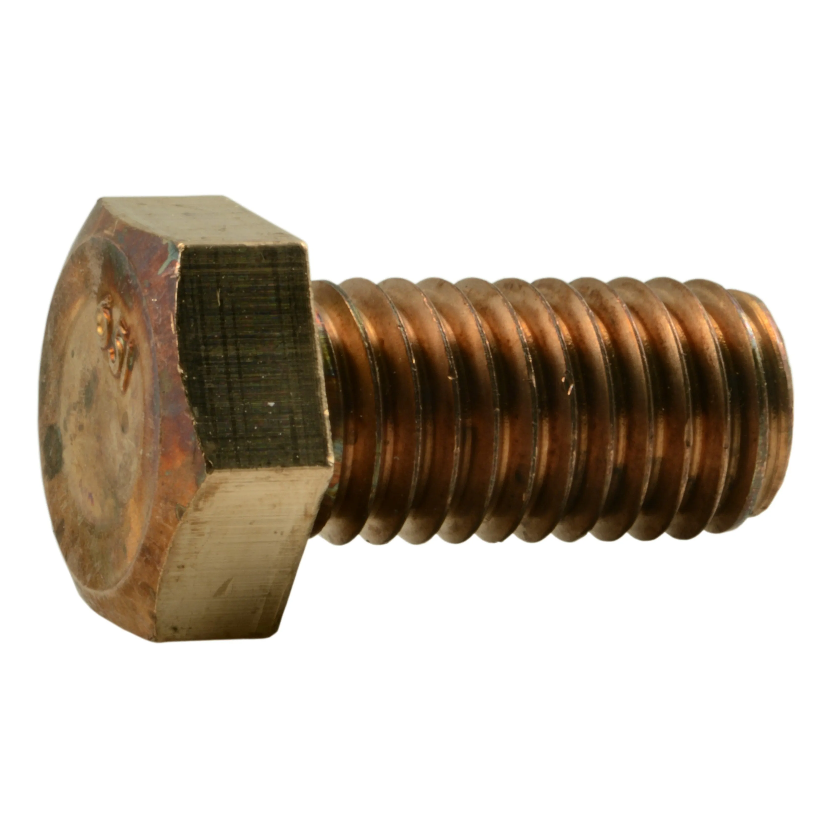 1/2"-13 x 1" Silicon Bronze Coarse Thread Hex Cap Screws (3 pcs.)