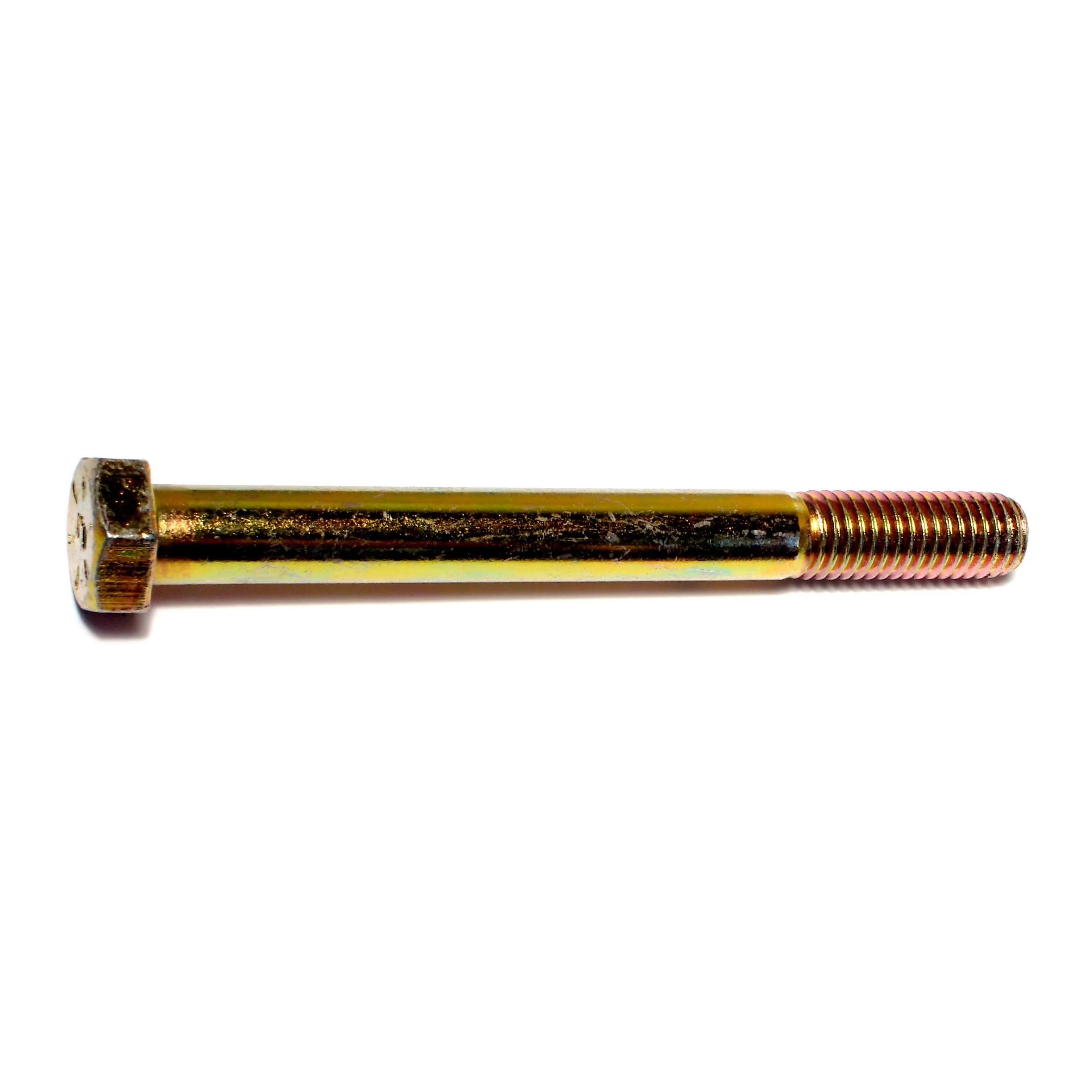 1/2"-13 x 5" Zinc Plated Grade 8 Hex Cap Screws (10 pcs)