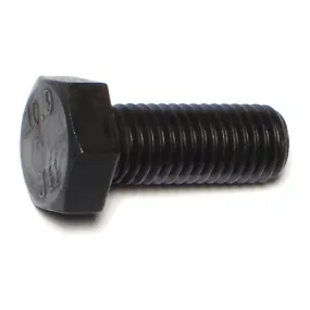 14mm-2.0 x 35mm Plain Class 10.9 Steel Coarse Thread Hex Cap Screws