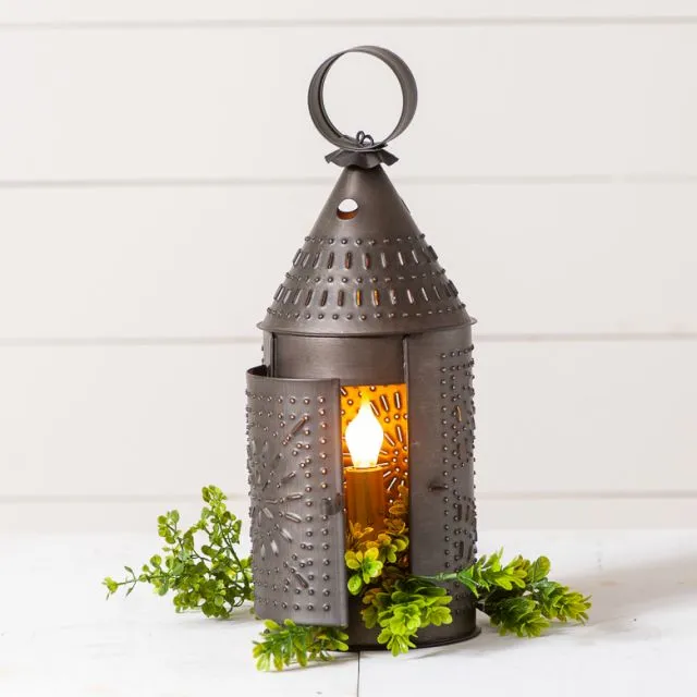 15-Inch Revere Lantern in Kettle Black