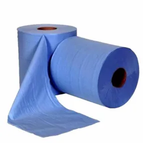 150m Blue Centrefeed 2PLY Hand Towel Wiper Rolls Paper