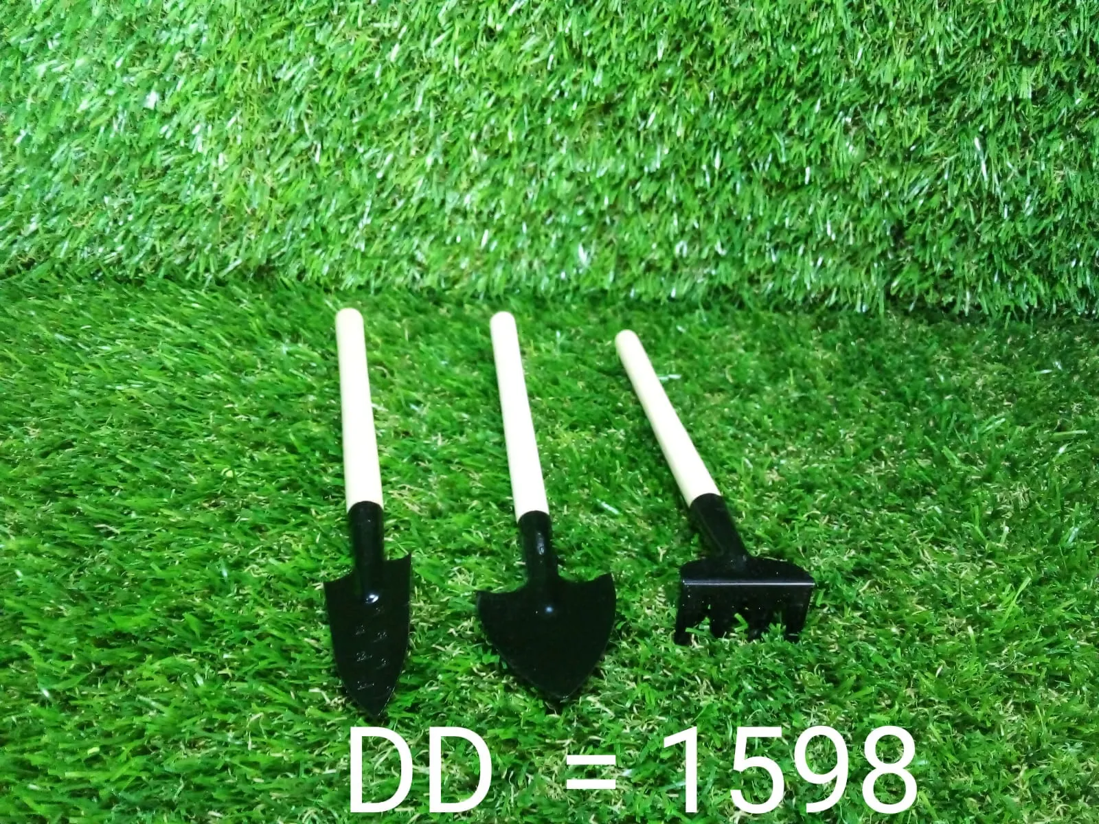 1598 Kid's Garden Tools Set of 3 Pieces (Trowel, Shovel, Rake)