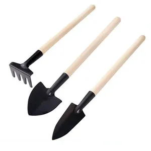 1598 Kid's Garden Tools Set of 3 Pieces (Trowel, Shovel, Rake)