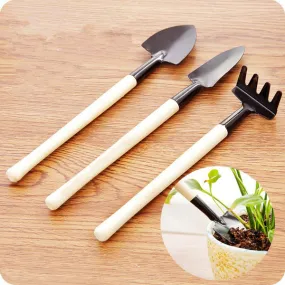 1598 Kid's Garden Tools Set of 3 Pieces (Trowel, Shovel, Rake)