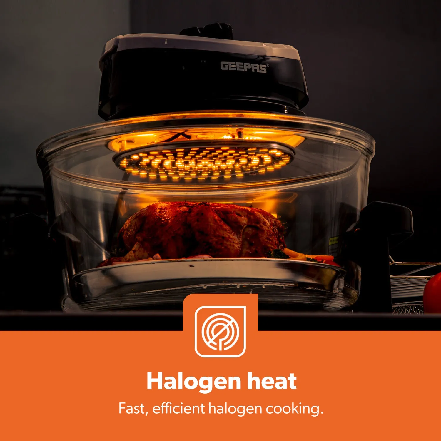 17L Three-Tier Rapid Halogen Oven Air Fryer