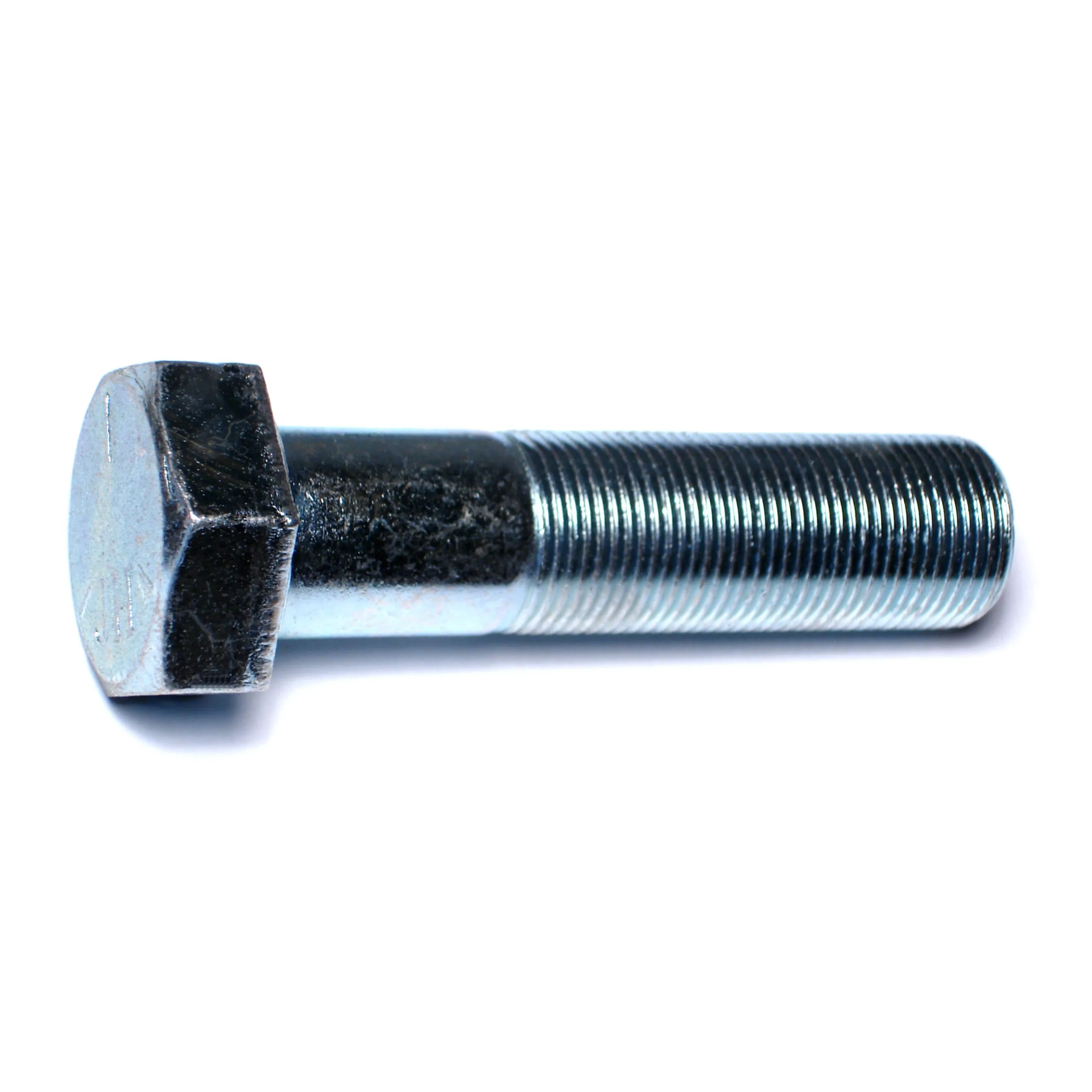 1"-14 x 4" Zinc Plated Grade 5 Hex Cap Screws (10 pcs)