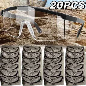 20PCS Work Safety Eye Protecting Goggles