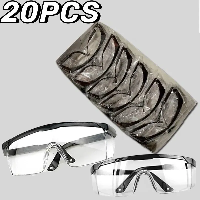 20PCS Work Safety Eye Protecting Goggles