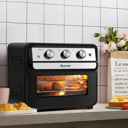 23 QT 6-in-1 Air Fryer Toaster Oven with 9 Accessories