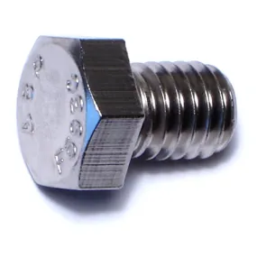 3/8"-16 x 1/2" 18-8 Stainless Hex Cap Screws (50 pcs.)