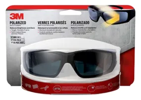 3M 90214-HZ4-NA Polarized Safety Eyewear, Anti-Fog, Scratch-Resistant Lens, Black Frame, UV Protection: Yes :EA: QUANTITY: 1