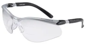 3M™ BX Safety Eyewear,  1.5 Diopter Polycarbon Anti-Fog Lenses, Silver/Black Frame, 11457-00000-20