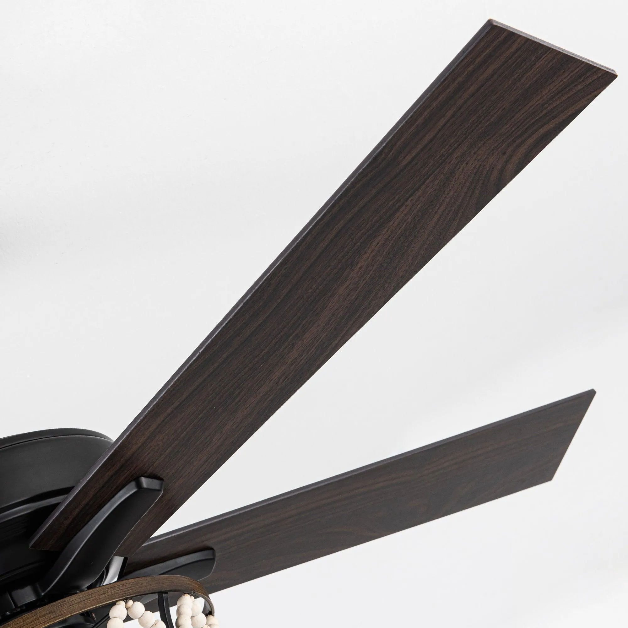 52" New Delhi Industrial Downrod Mount Reversible Ceiling Fan with Lighting and Remote Control