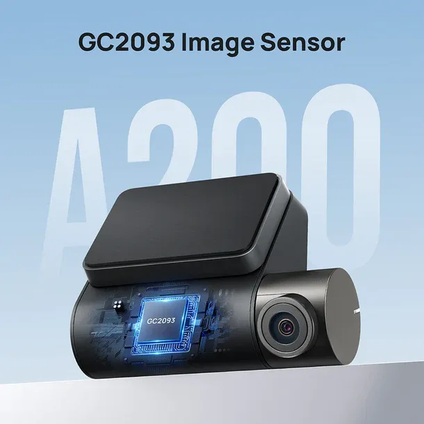 70mai A200 Dash Cam Dual Channel (Front   Rear) 1080p Full HD  HDR Support 24Hours Parking Surveillance & Apps Control