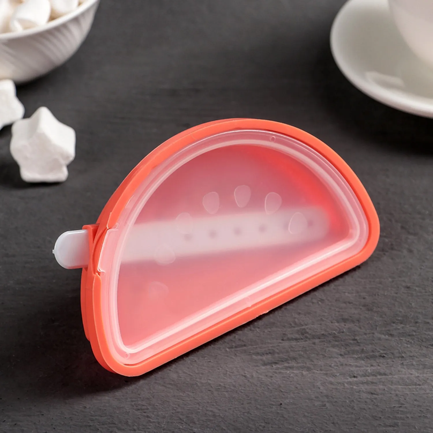 7173 Watermelon Popsicle Molds Ice Cream Mould Silicone Popsicle Mold Ice Pop DIY Kitchen Tool Ice Molds