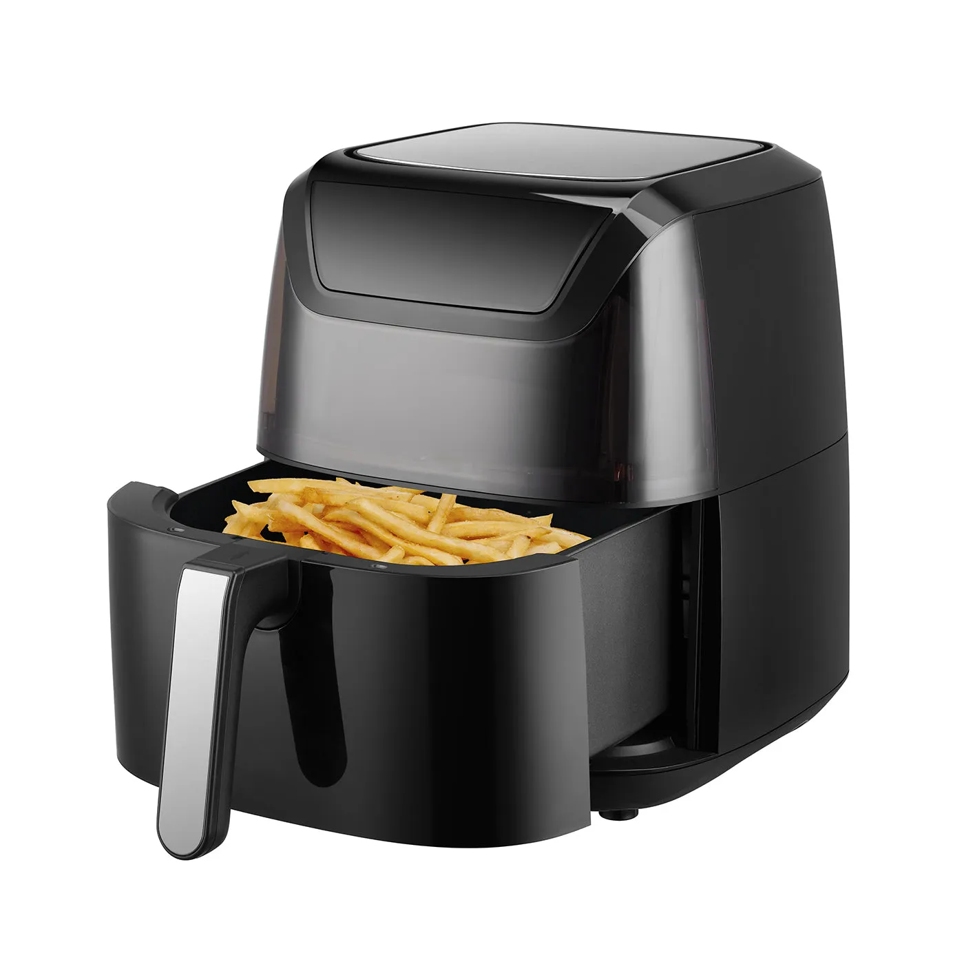 8L Digital Air Fryer (Black) w/ Viewing Window & Basket Insert