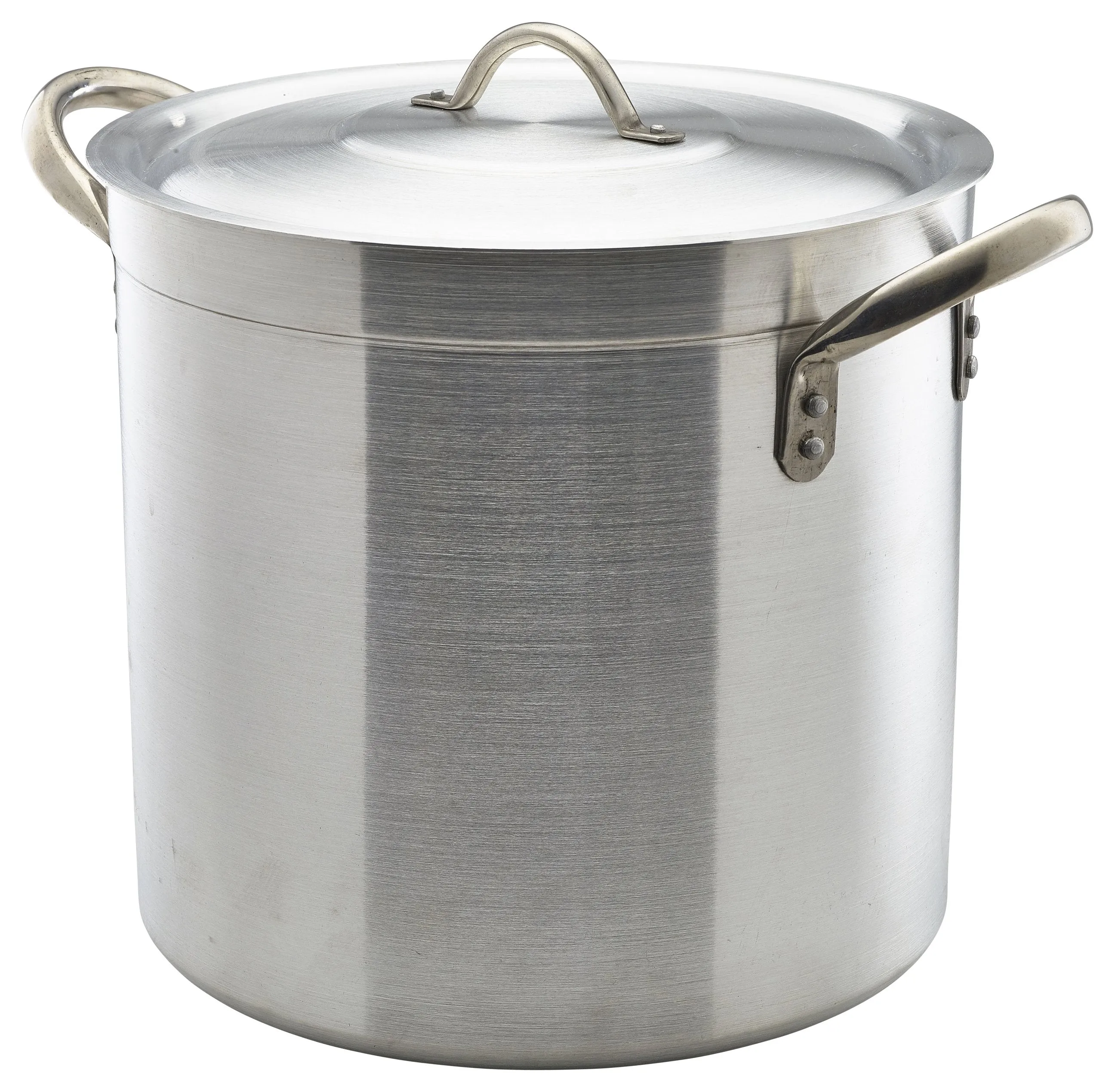 Aluminium Deep Stockpot With Lid 17Litre