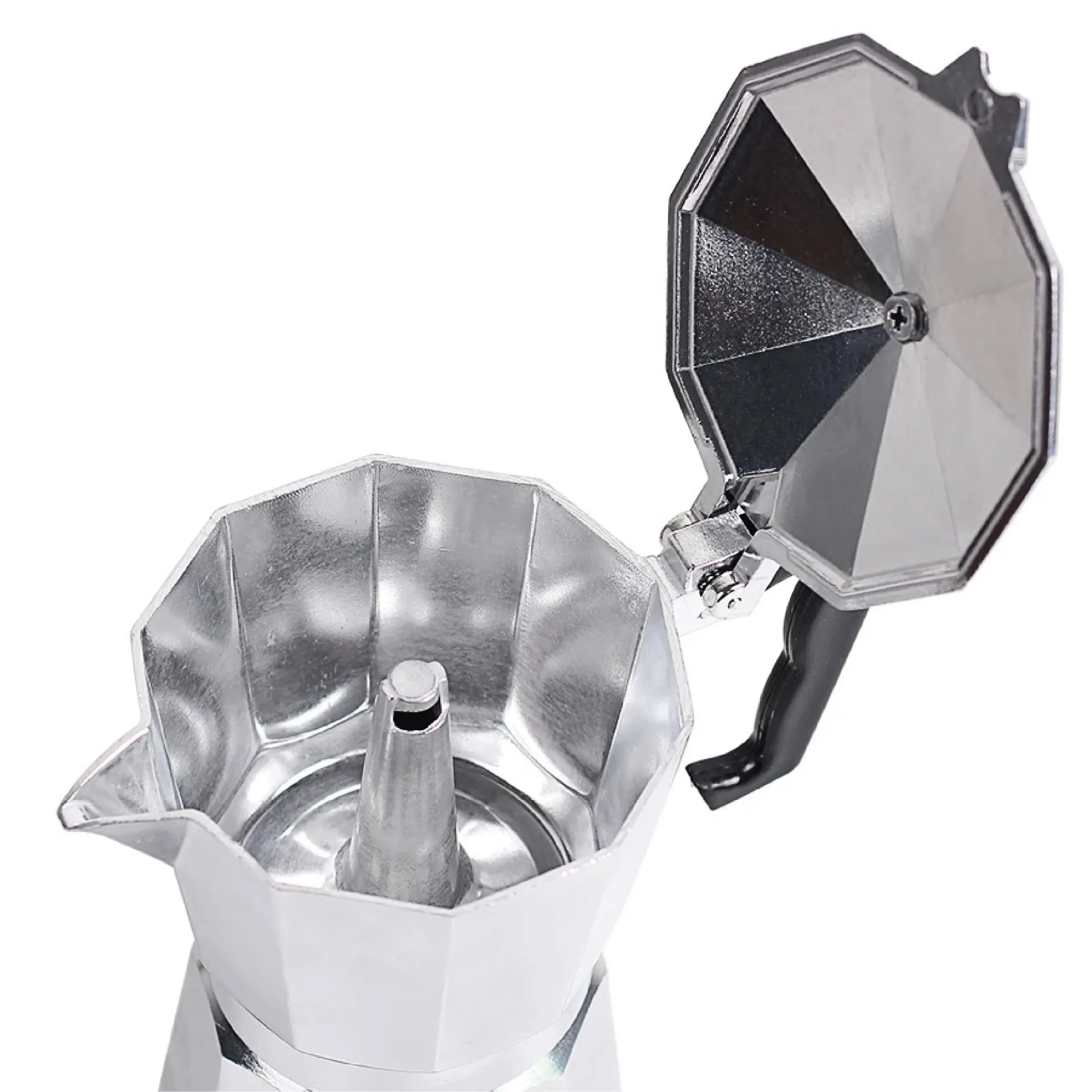 Aluminum Coffee Maker - 4 Sizes