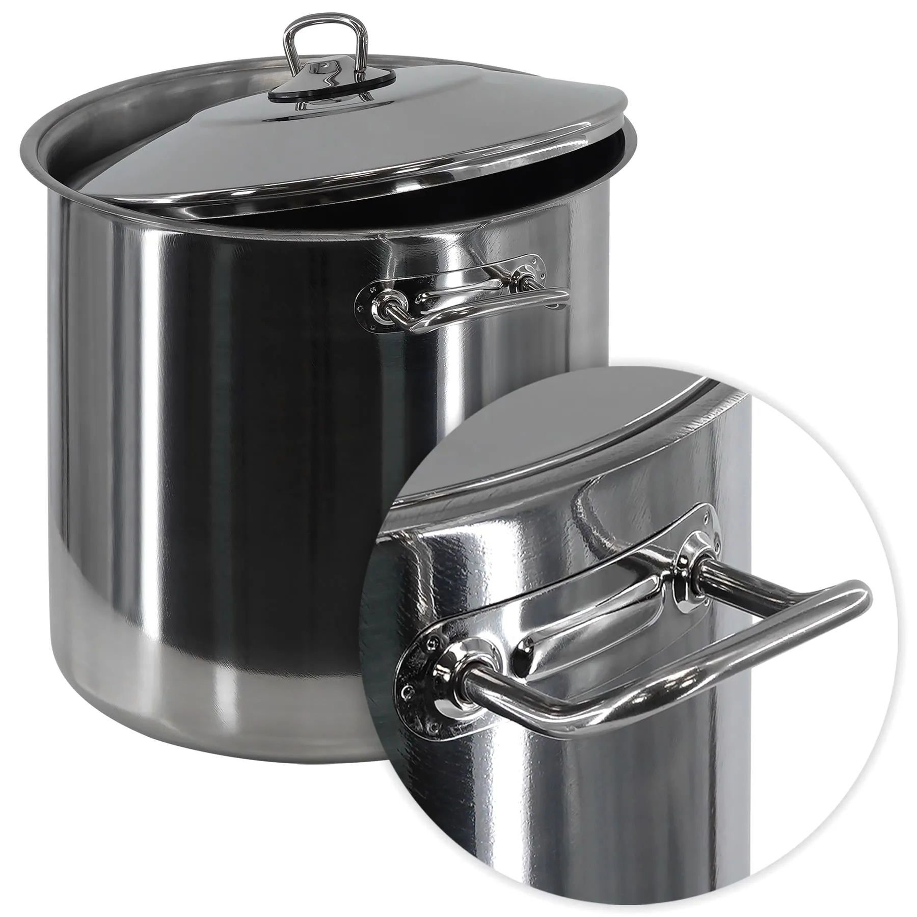 Arian Gastro Stock Pot - 17 Litre