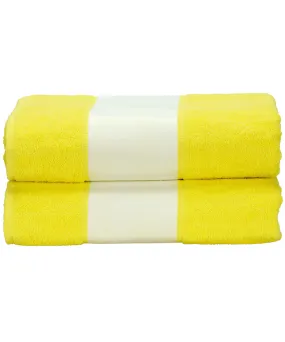 ARTG® SUBLI-Me® bath towel | Bright Yellow