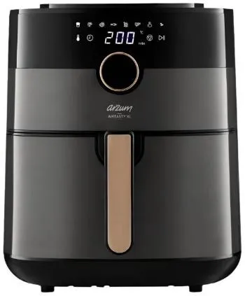 Arzum Air Fryer, 6Lit, 1750Watts, Black