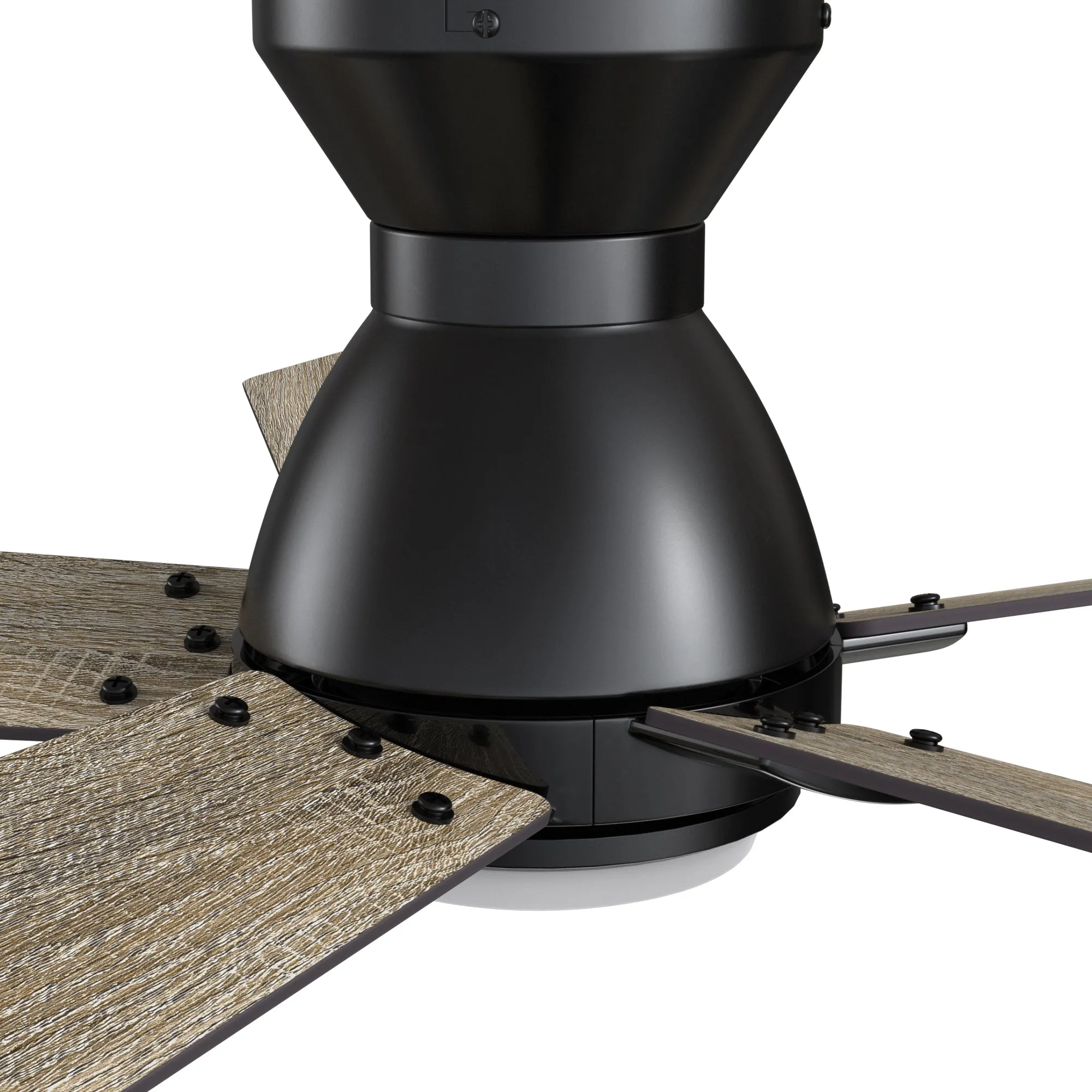 Aspen Ⅱ Low Profile Outdoor/Indoor Smart Ceiling Fan with LED Light 52”