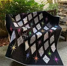 Atomic Starburst Quilt Pattern