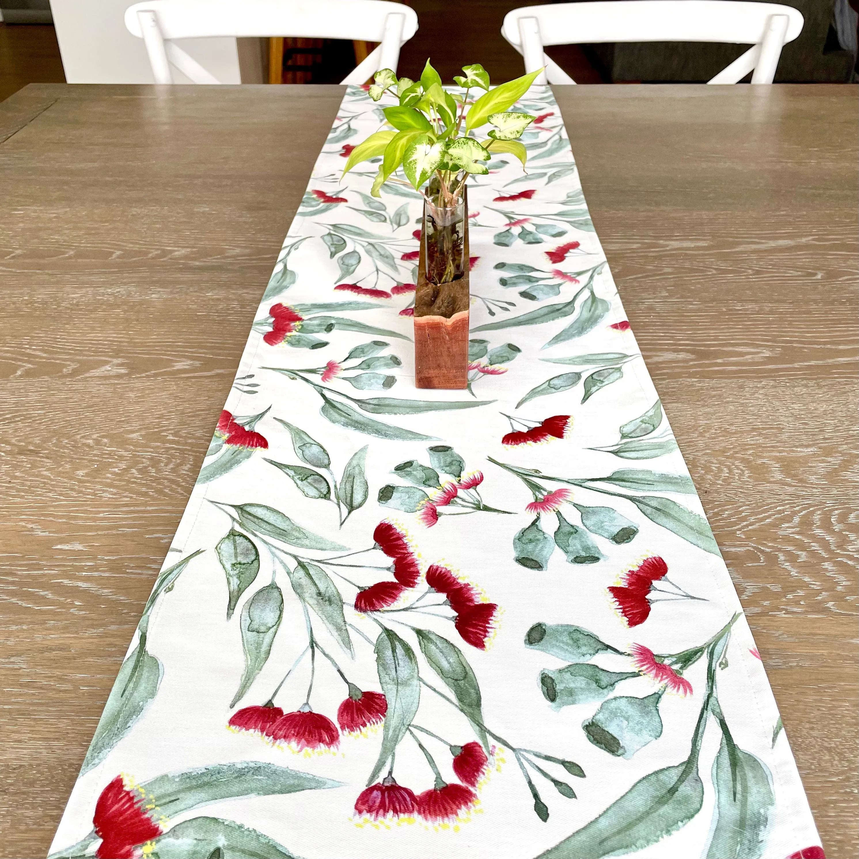 Australian Gum Blossom Table Runner