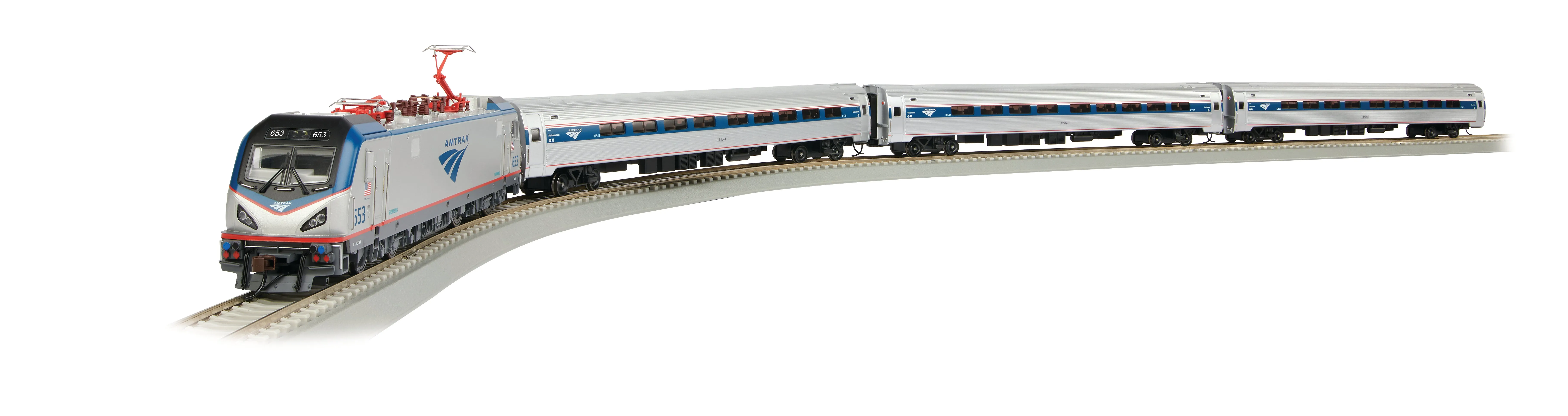 Bachmann Trains - Amtrak City Sprinter HO Scale Electric Train Set