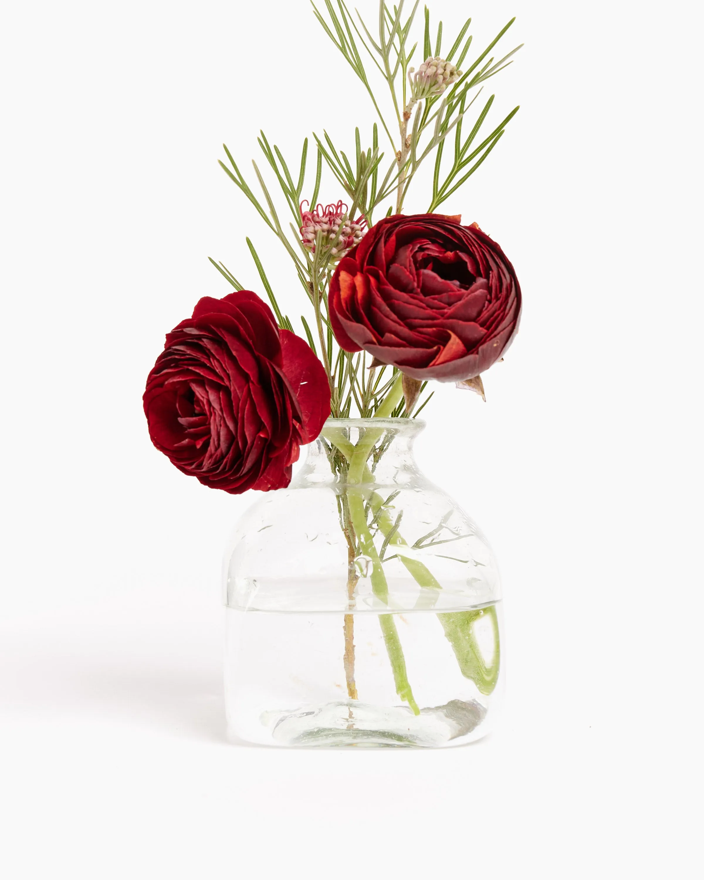 Bagno Carré in Transparent Vase