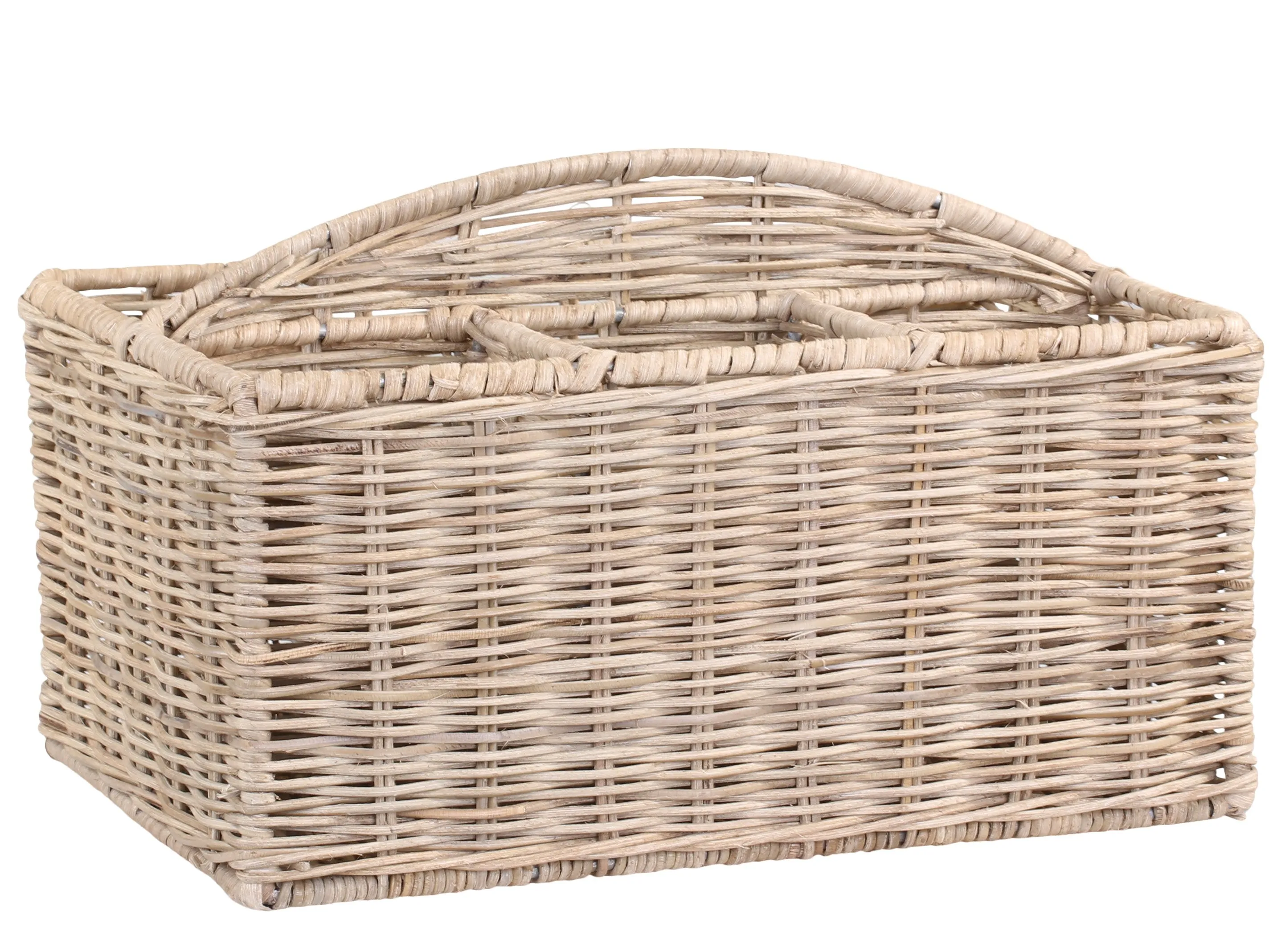 Basket with Four Compartments