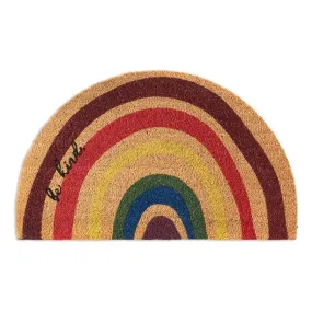 Be Kind Rainbow Door Mat