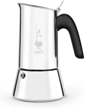 Bialetti Venus Induction Espresso Coffee Maker Stainless Steel