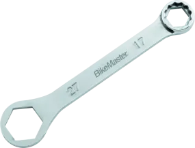 BikeMaster Rider Wrench - 27mm 6-pt x 17mm 12-pt