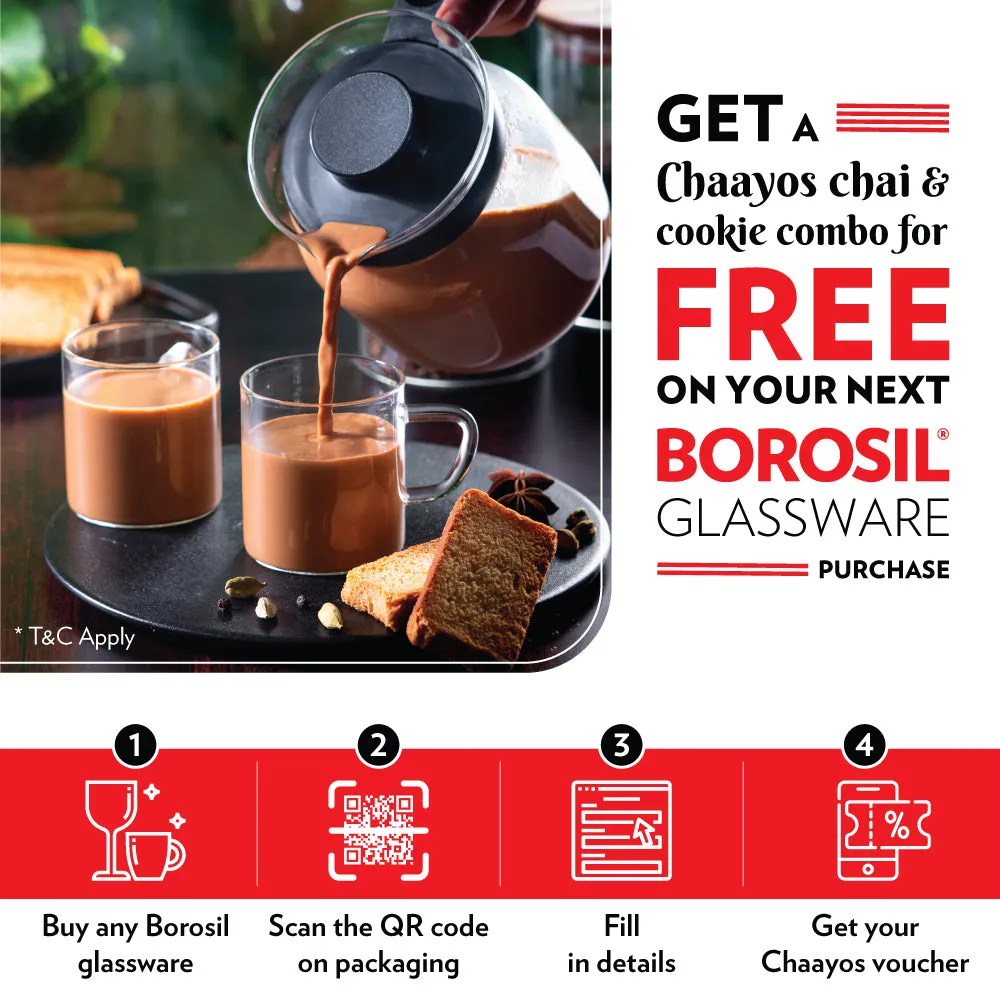 Borosil Classic Tea Set - Mini