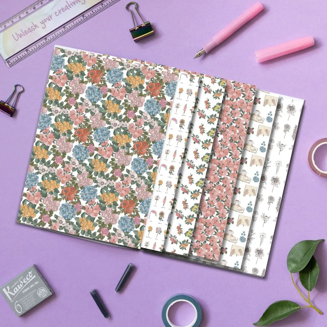 Botanics Digital Scrapbook Papers