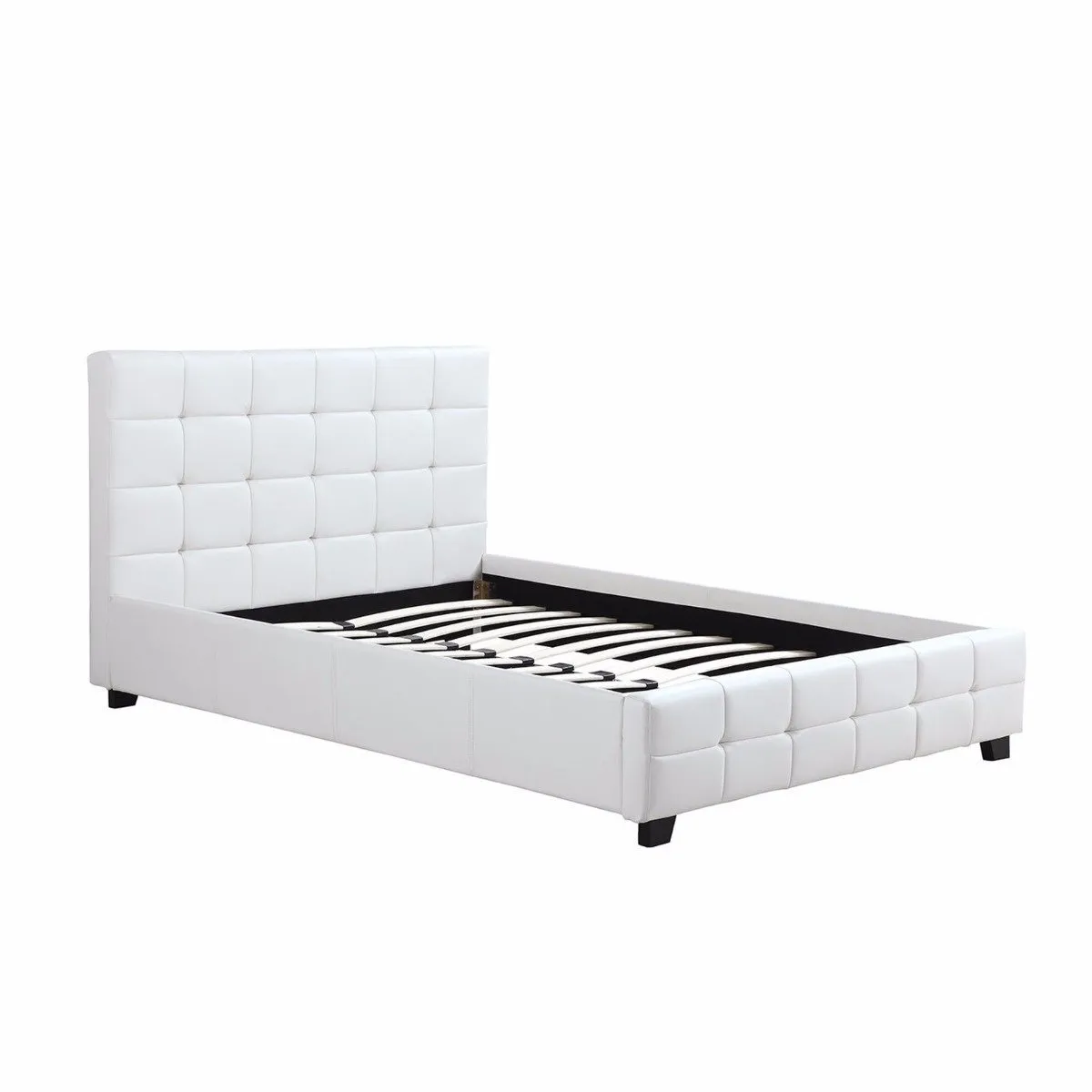 Bravo Queen Bed Frame White