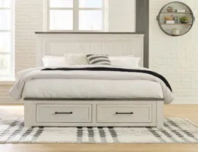 Brewgan Queen Panel Storage Bed