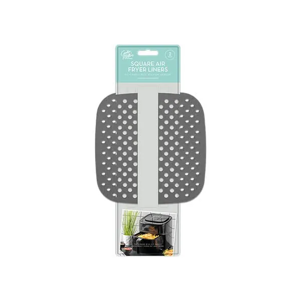 C&m Square Air Fryer Liners 2 Pack