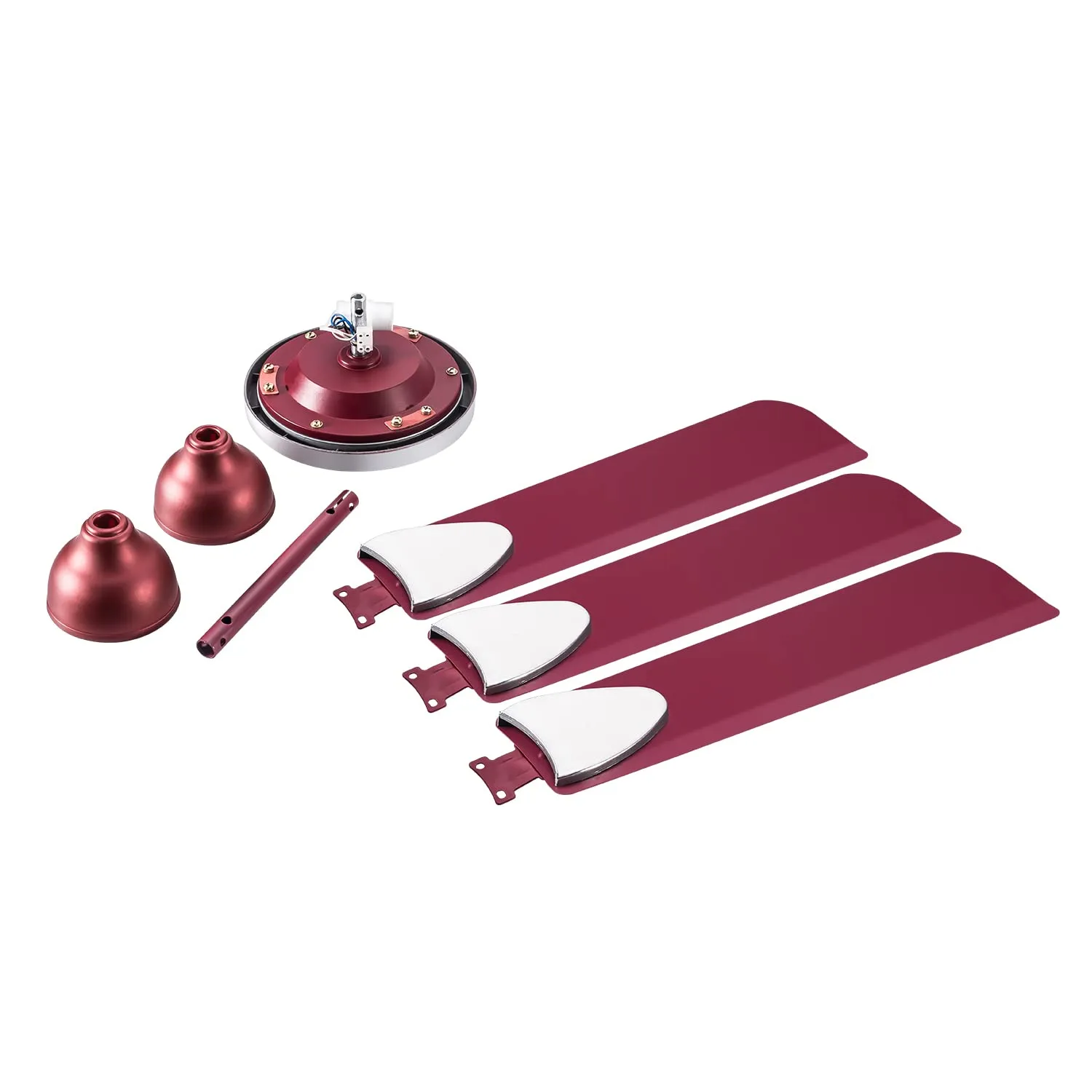 Candes Eco Zest Energy saving Designer 1200 mm / 48 inch Anti-Rust BLDC Ceiling Fan With 2 Yrs. Warranty (Maroon)