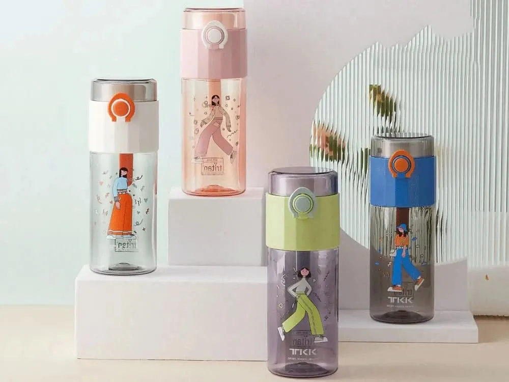 Cartoon Theme Water Bottle To Keep You Stylish (500ML,MultiColours)