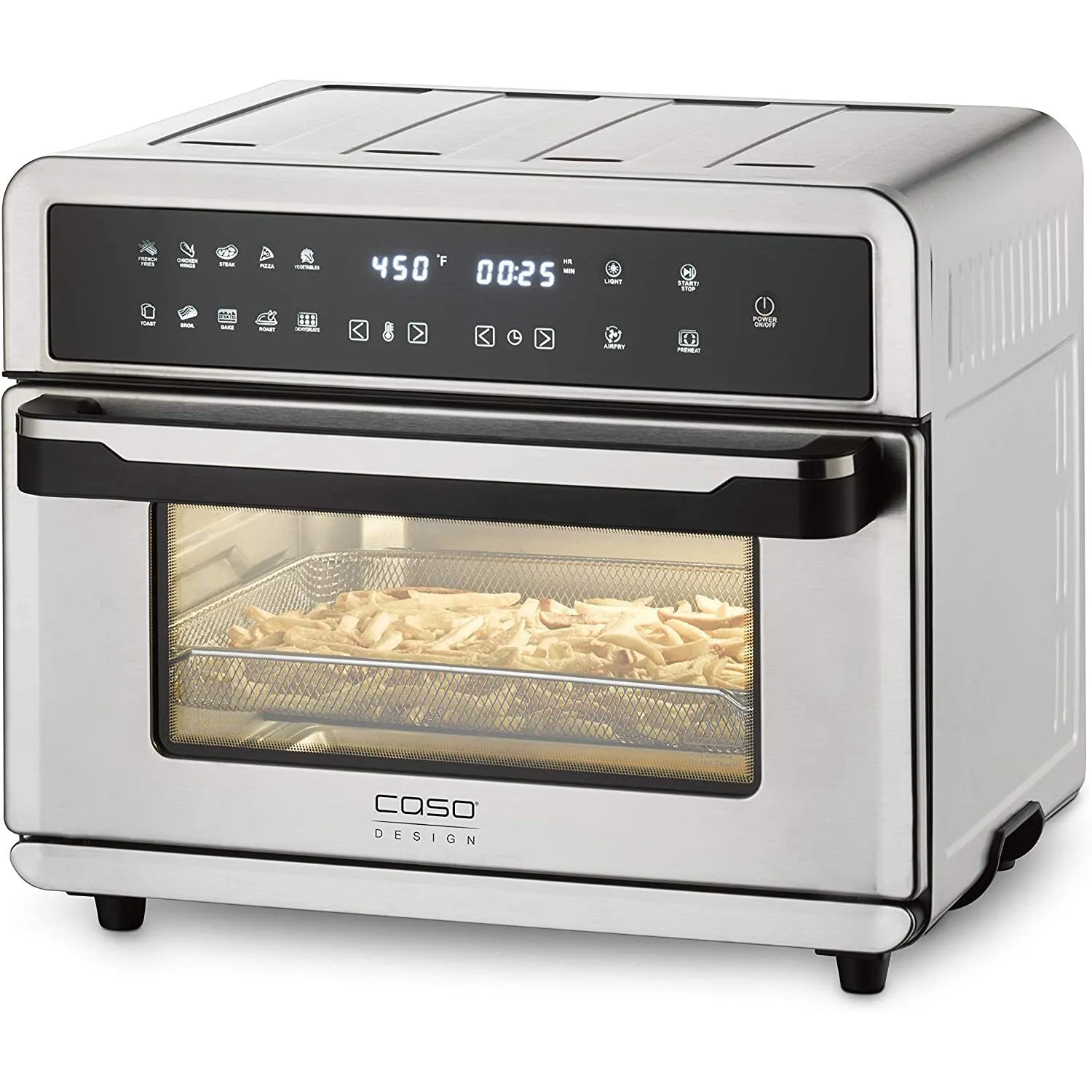 Caso Multi-Method Airfy Oven, Convection Cooker, Toaster - Stainless Steel (13180)