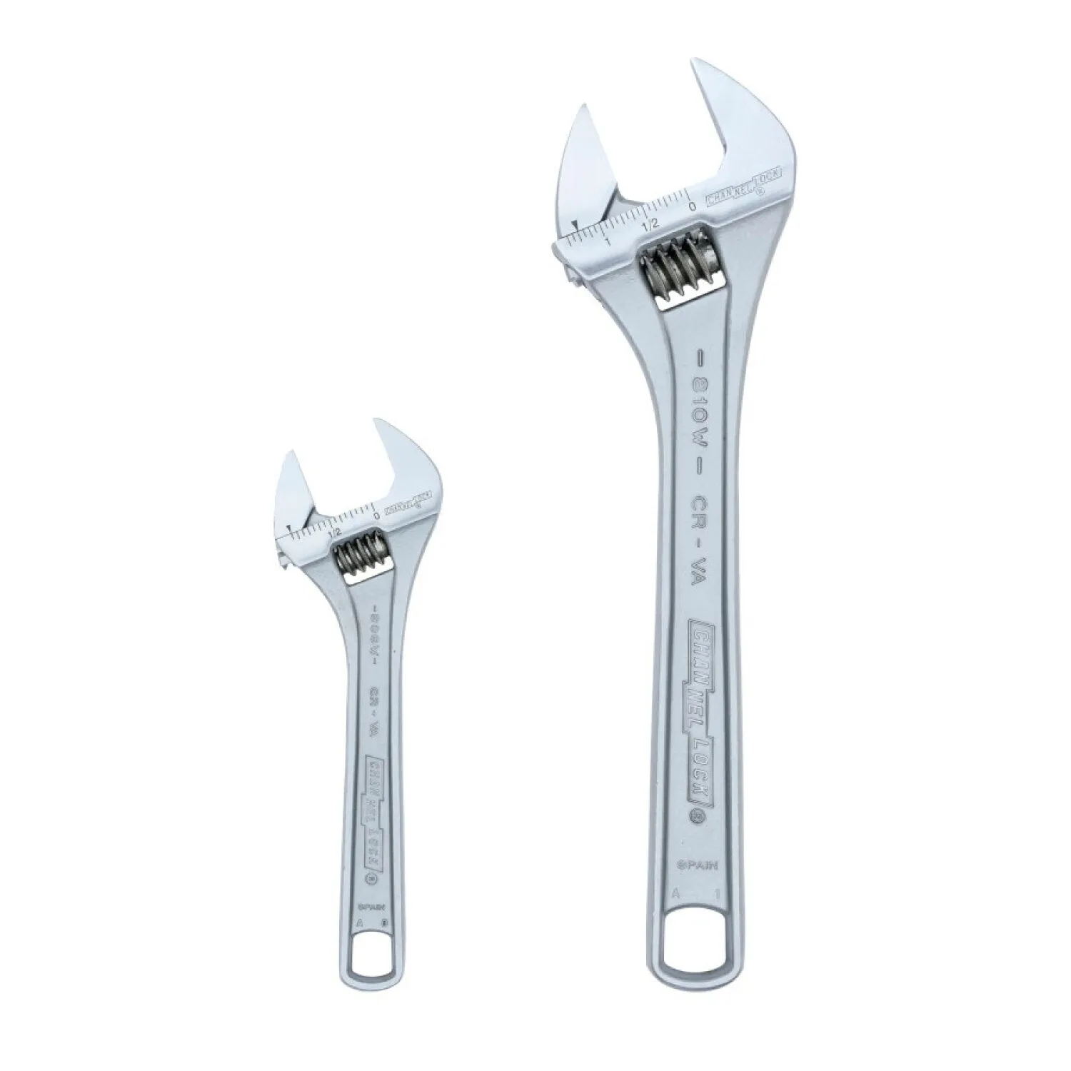 Channellock WS-2 2pc Adjustable Wrench Set