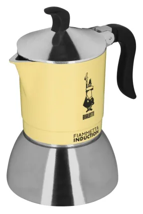 Coffee Maker Bialetti Primavera Fiammetta Induction 4Tz 200 Ml (29591) Yellow