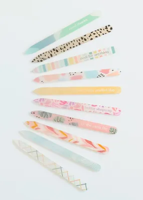 Colorful Glass Nail File