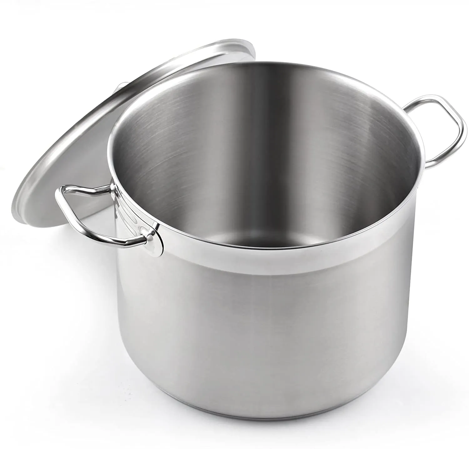 Cooks Standard Stockpots Stainless Steel, 20 Quart Professional Grade Stock Pot with Lid, Silver