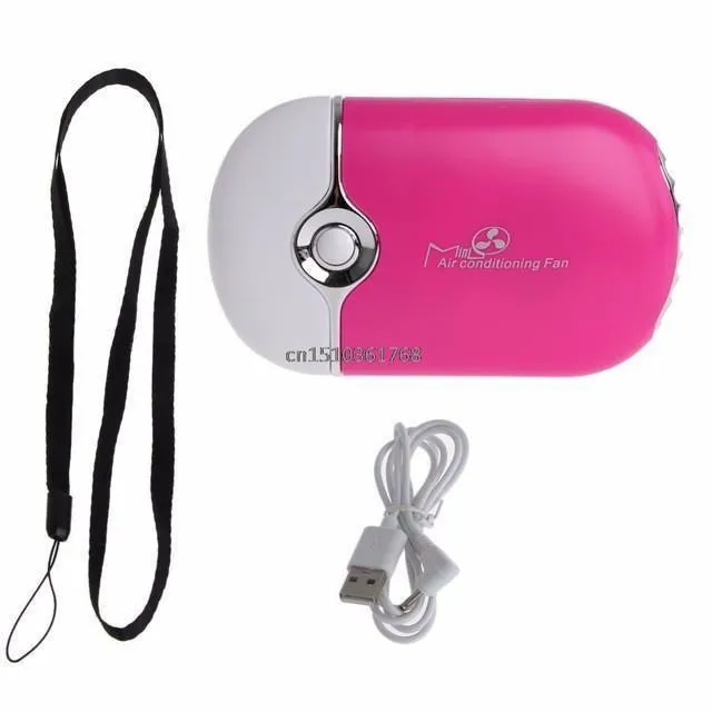 Cute Hand Held Portable Air Conditioner Fan