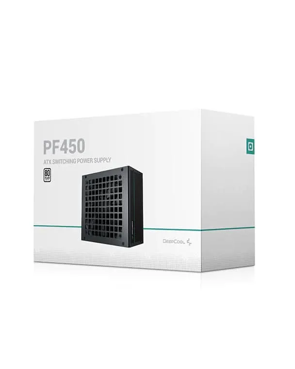 DEEPCOOL 450W PF450 80 PLUS STANDARD NON MODULAR SMPS