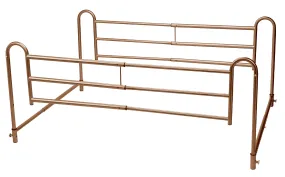 Drive Medical 16500bv Home Bed Style Adjustable Length Bed Rails, 1 Pair